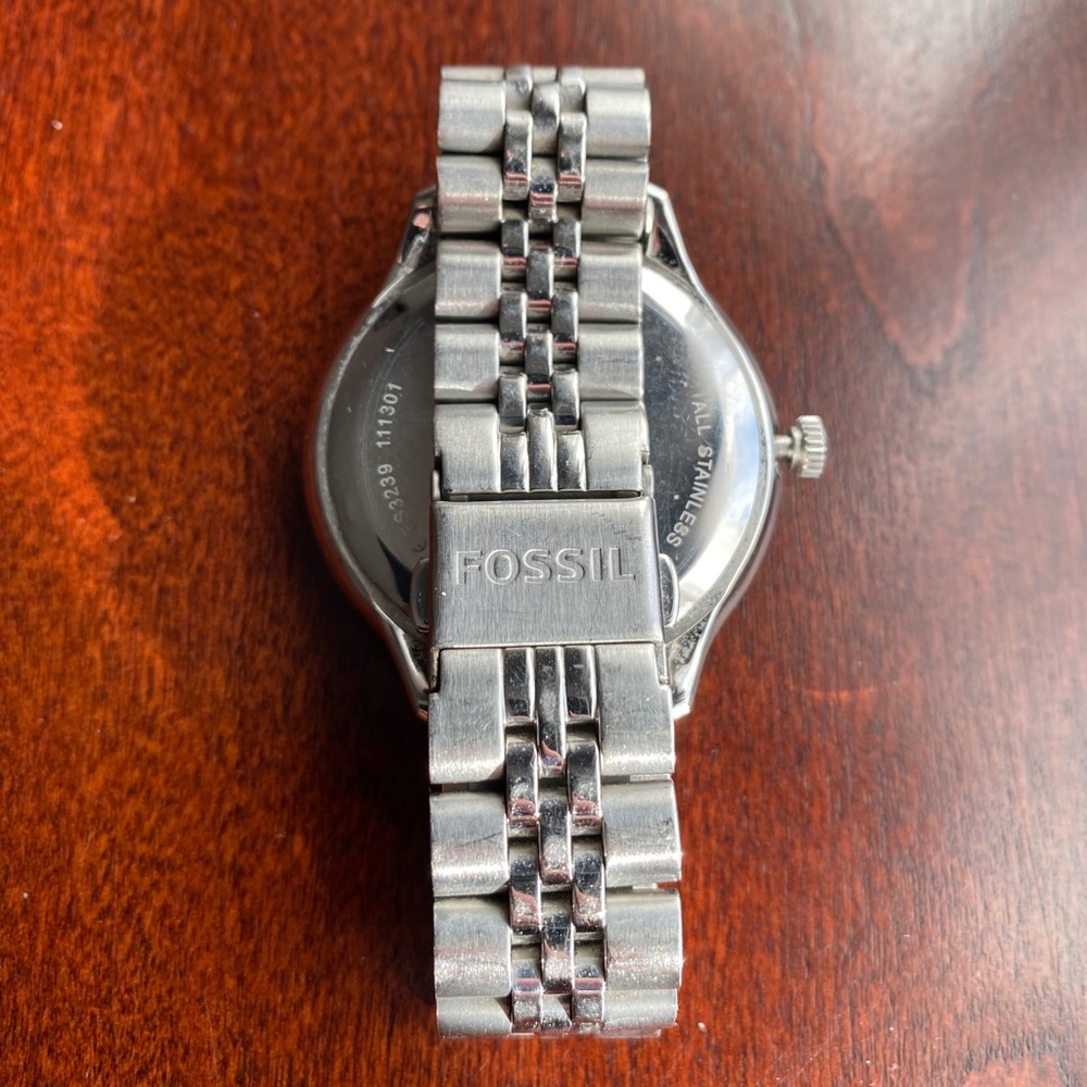 FOSSIL stainless steel watch - Picture 3 of 3